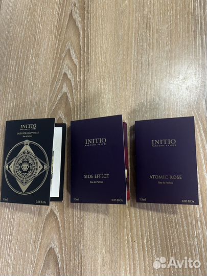 Initio OUD FOR happiness,atomic rose,side effect