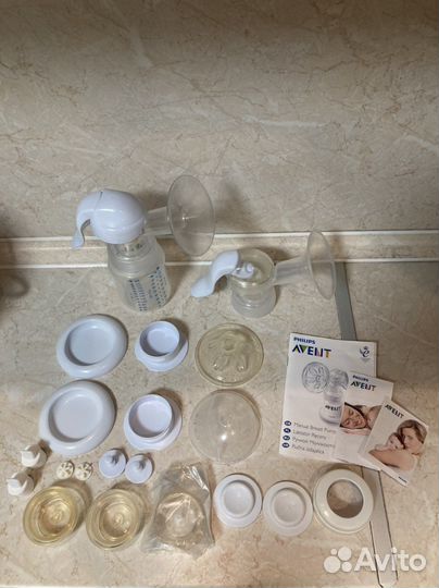 Молокоотсос ручной Авент с запчастями