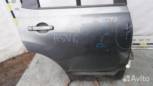 Дверь задняя правая nissan qashqai J10 (ASV06FT01)