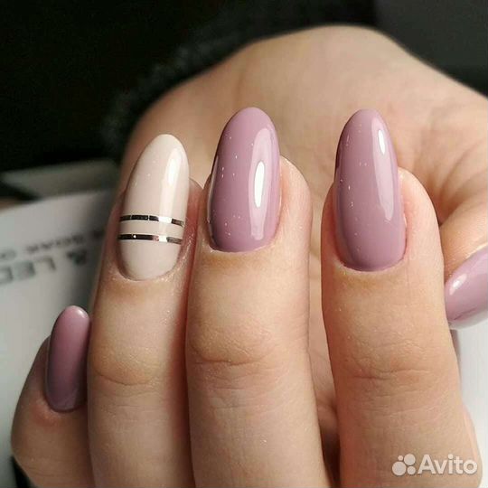 Маникюр ЖК светлый