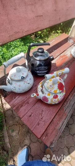 Чайники эмаль
