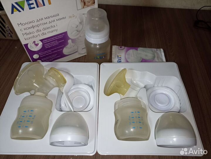 Молокоотсос avent ручной