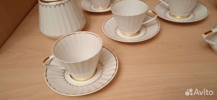 Сервиз чайный изысканный 1950 год, винтаж
