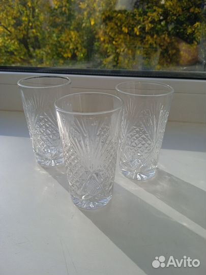 Хрусталь СССР. Рюмки, стопки