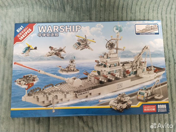 Конструктор 6 в 1 Лего аналог lego 1442 детали