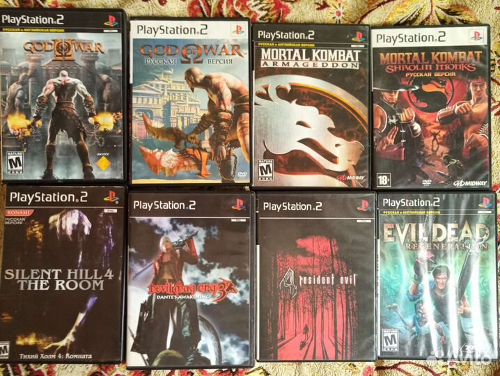 Диски для ps2