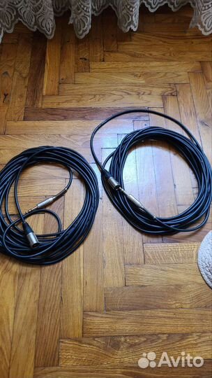Кабель jack stereo XLR (папа)