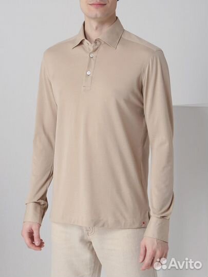 Поло хлопковое Kiton