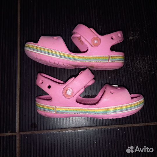 Сандали crocs для девочки c7