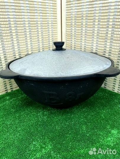 Казан чугунный 22 литра