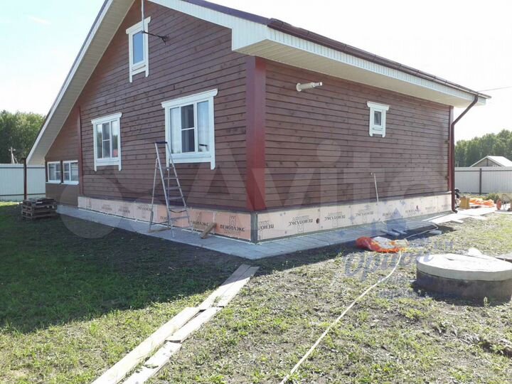 Коттедж 110 м² на участке 10 сот.