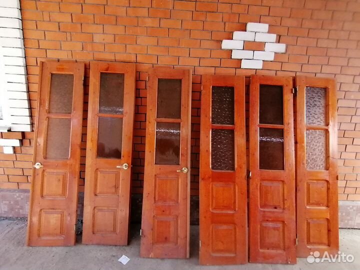 Дверь входная деревянная бу