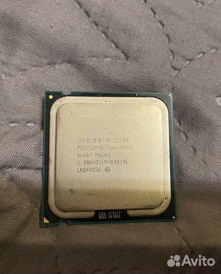 Процессор intel pentium e2180 Dual-Core