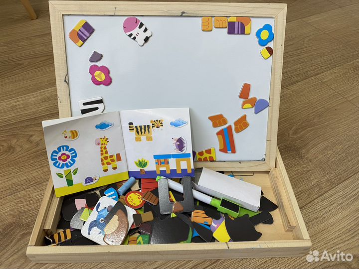 Пазлы, сортеры, бизиборд, магнитная доска