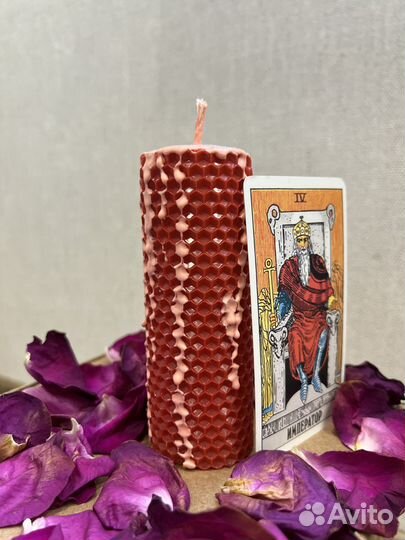 Свечи из вощины с травами