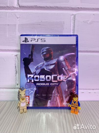 Новый Robocop Rogue City PS5 запечатанный