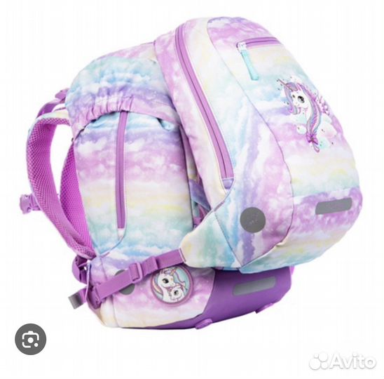 Рюкзак школьный beckmann unicorn 2в1