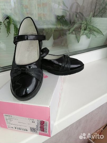 Туфли на девочку размер 32