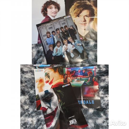 Плакаты, журналы. Все звёзды