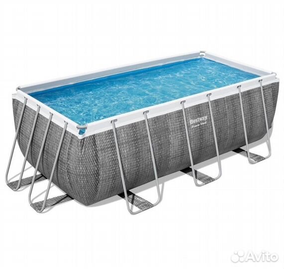 Бассейн 412х201х122см Цвет Ротанг Bestway 56722