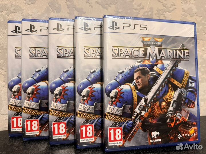 Warhammer 40.000 space marine 2 ps5 диск наличие