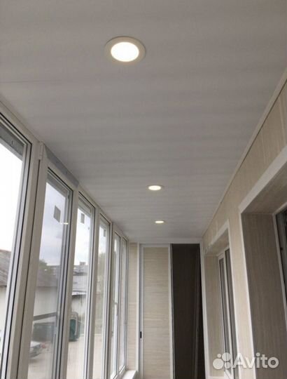 Лоджия теплый пвх профиль