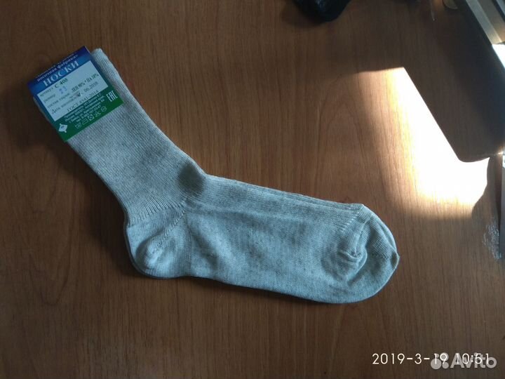 Носки из льна