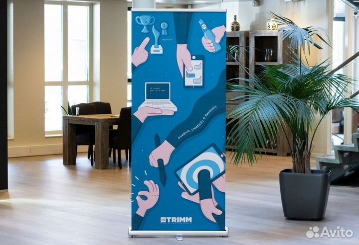 Ролл ап, Roll up, роллерный стенд, штендер стойка