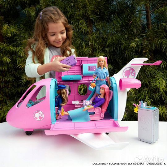 Самолет Barbie