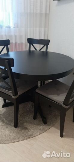 Комплект стол и 4 стула