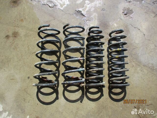 Пружина ssang yong Kyron (06) зад перед