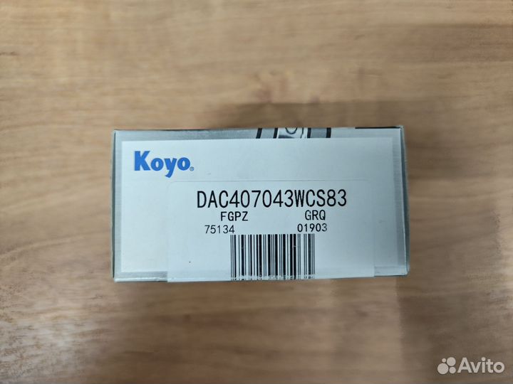 Подшипник ступицы задней DAC407043WCS83 Koyo