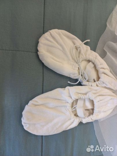 Балетки, купальник для танцев, юбочки