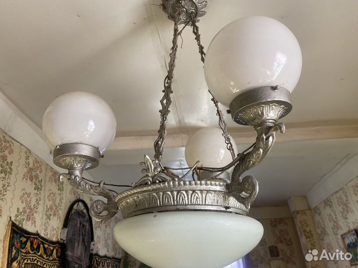 Люстра старинная