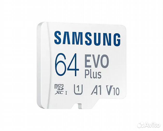 Карта памяти Samsung 64Gb Evo Plus
