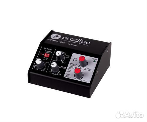 Аудио интерфейс USB Prodipe studio22+