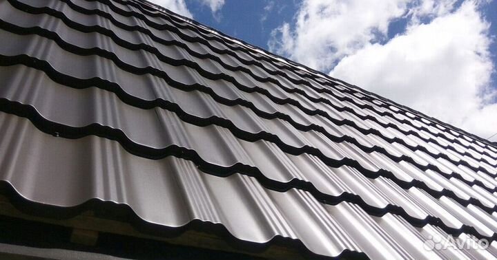Двухскатная металлочерепица