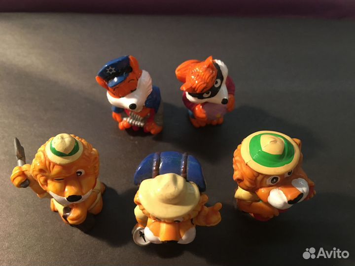 Киндер-Сюрпризы 90-тых: Львы и Лисы