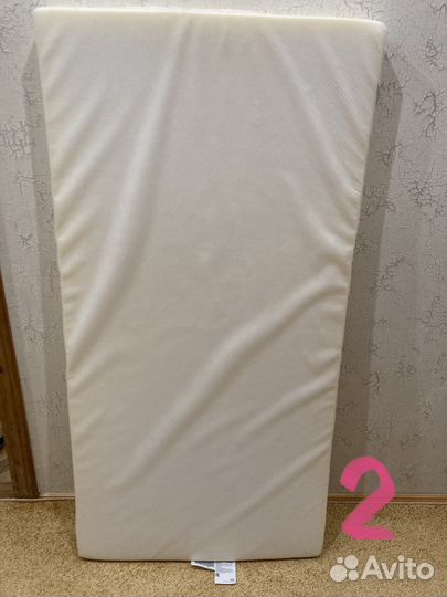 Матрас IKEA Плуттиг для детской кроватки 120х60х5
