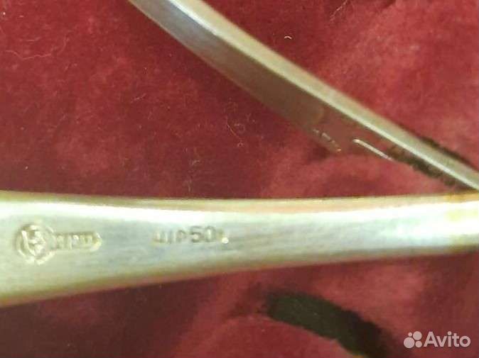 Чайные ложки из мельхиора СССР