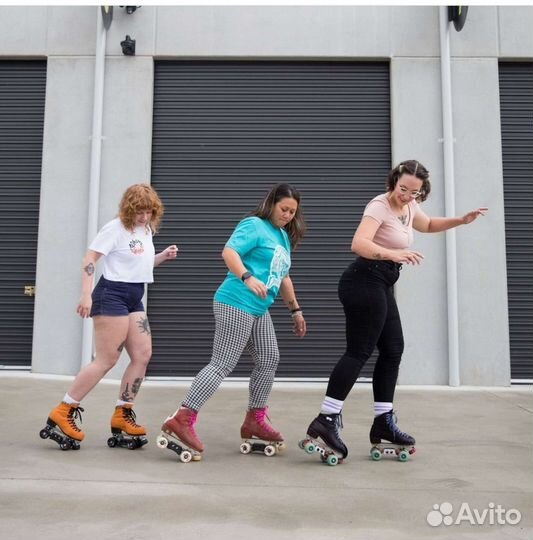 Обучение катанию на Ретро роликах (квадах)