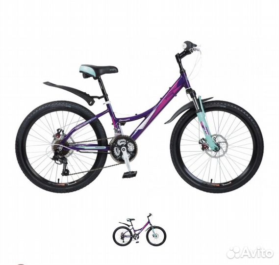 Подростковый велосипед stinger galaxy D 24