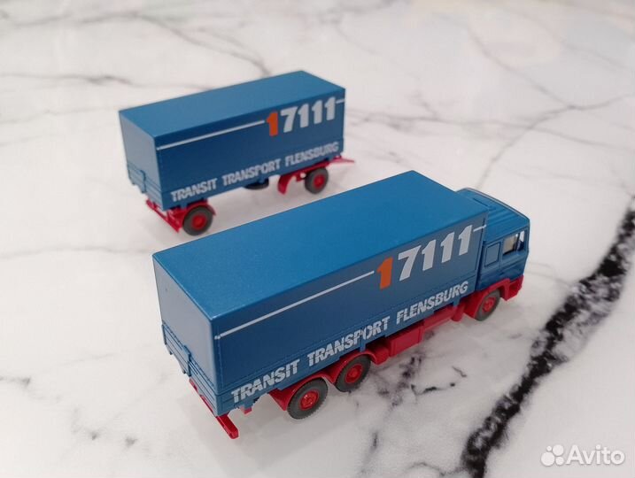 MAN с прицепом, 