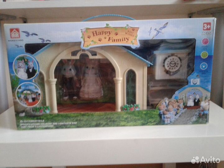 Свадьба зайчиков с часовней и пианино