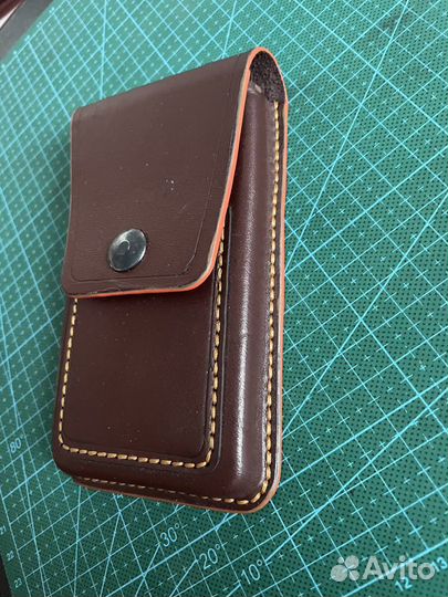 Кожаный чехол айфон 12 мини