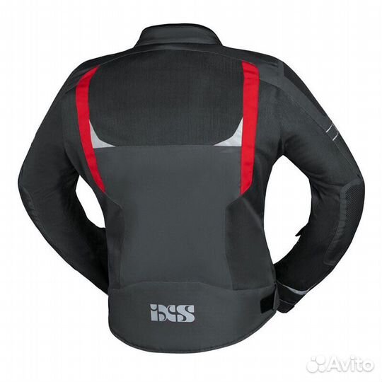 Ixs Sports Trigonis Air мотокуртка Light Grey Red