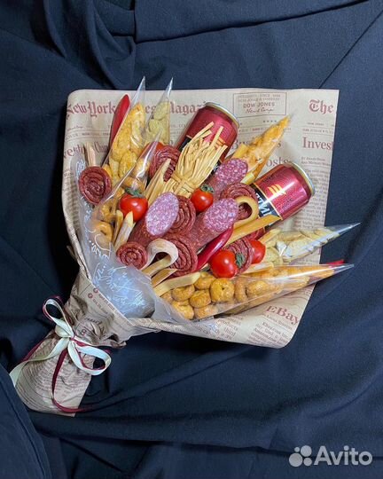 Мужские букеты съедобные