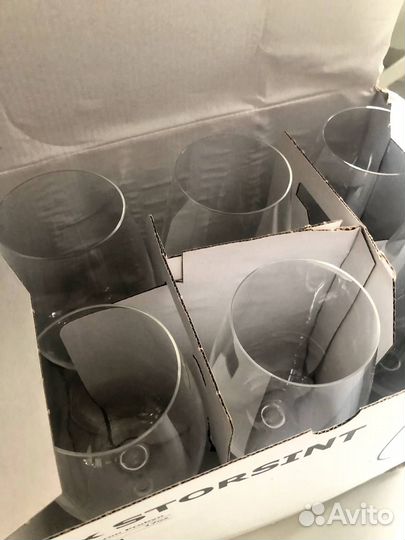 Бокалы для вина IKEA Storsint Сторсинт 6шт