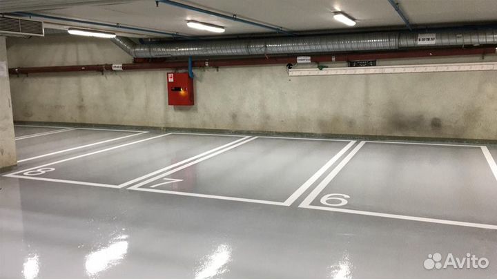Промышленные полы для подземного паркинга