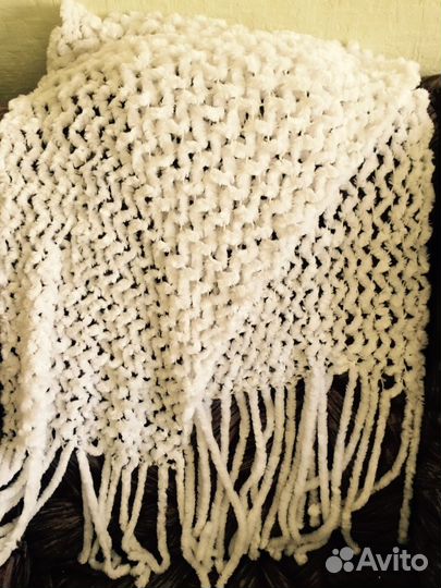 Шарф ажурный